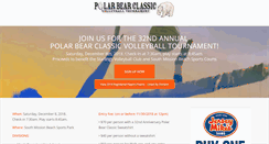 Desktop Screenshot of polarbearclassic.com